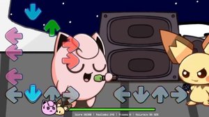 【FNF】Pichu & Jigglypuff sings Kastimagina【UTAU Cover】