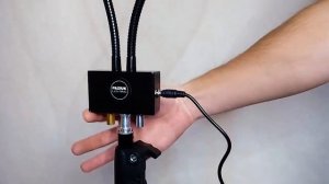 Мощная LED лампа для макияжа, наращивания ресниц и татуажа - мой аналог Glamcor: демонстрация