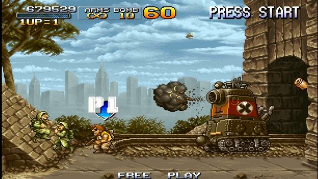 METAL SLUG ANTHOLOGY - METAL SLUG 2 - FULL WALKTHROUGH смотреть онлайн