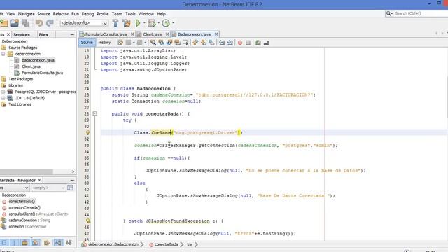 Conexion de base de datos en PostgreSQL a Java Netbeans смотреть онлайн