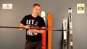 Горные лыжи: технологии рокер и кембер