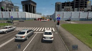 Прохождение: Экзамен в городе | City Car Driving