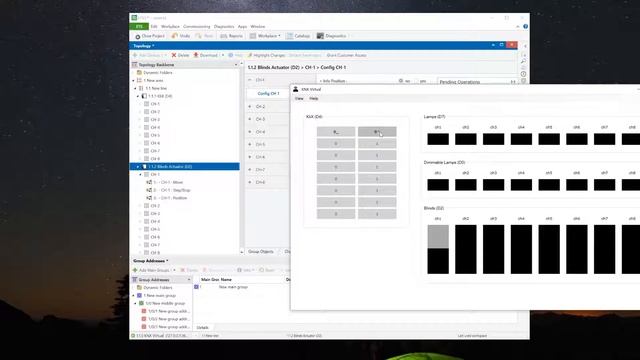 Controlling KNX Virtual Blinds via Home Assistant Cover