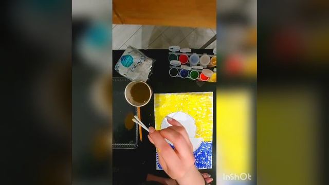 Техника пуантилизм " арбуз" смотреть онлайн