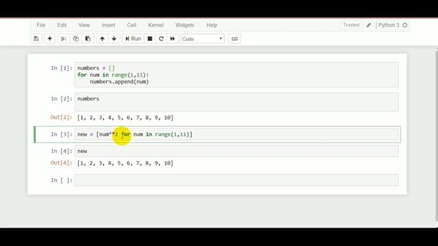 Python Tutorial for Beginners|List Comprehensions in PYTHON made easy!