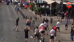 Battle of Marseille ? English vs Russian Hooligans in Euro 2016