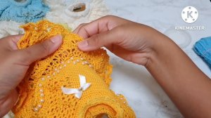 Вязание для кукол?Платье Мечты? ЭСПРЕСС МК