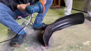 HONDA  CRM250R塗装