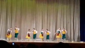 Танец клумпас и я там тоже