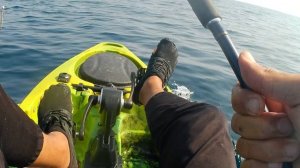 Kayak fishing in Qalhat