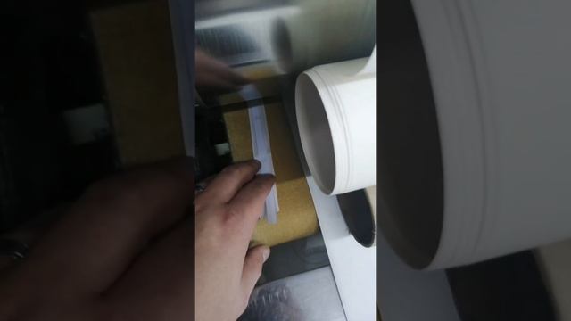 Сублимационная печать лент на неудобном каландере