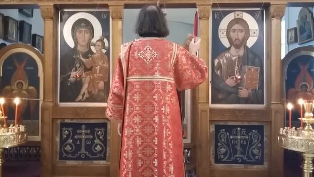 Неделя о самаряныне - Всенощная