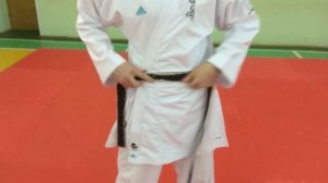 Как завязать пояс  -каратэ-  2 способа