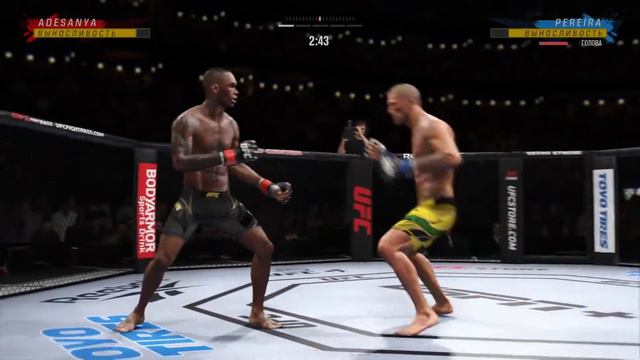 UFC 281 Исраэль Адесанья vs Алекс Перейра (Полный бой UFC 4)