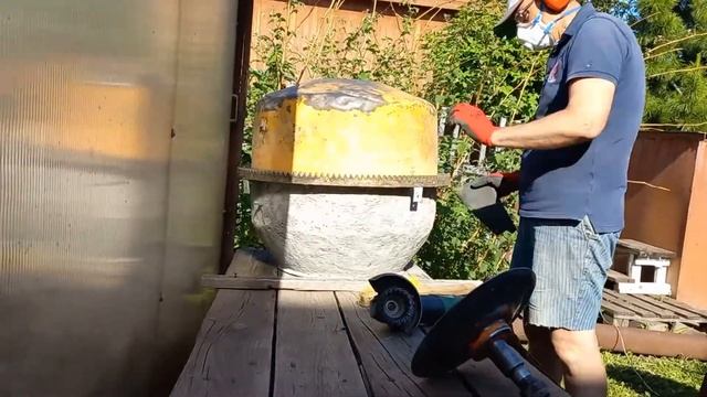 Ремонт бетономешалки своими руками. Repair Of A Concrete Mixer With Your Own Hands.