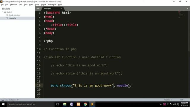 6: What is built-in Functions in PHP | PHP Tutorial | Learn PHP Programming | PHP for Beginners