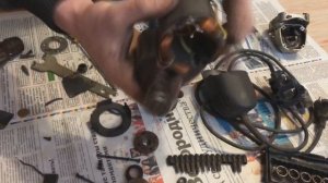 Как достать МЕДЬ из электродвигателя? | Сколько меди в УШМ(БОЛГАРКЕ)?