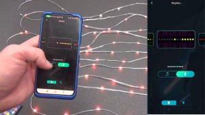 Умная гирлянда на адресных светодиодах с Bluetooth за 6$: дешево, но удивительно функционально