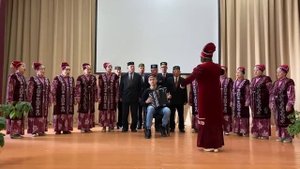Хоровой коллектив "Казанские татары" - Казан кичлэре. РТ, г.Казань, жилой массив "Мирный"