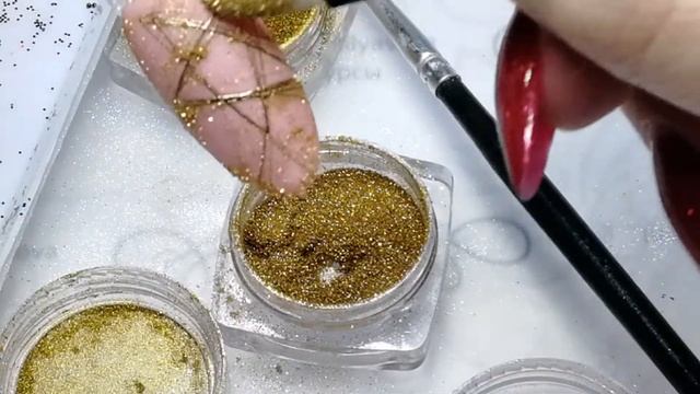 Очень быстрый новогодний дизайн ногтей! смотреть онлайн