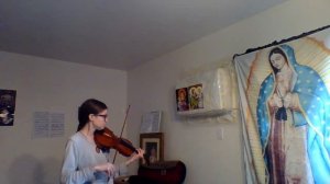 Anna's violin lessons 2/3 with helpful moral commentary.