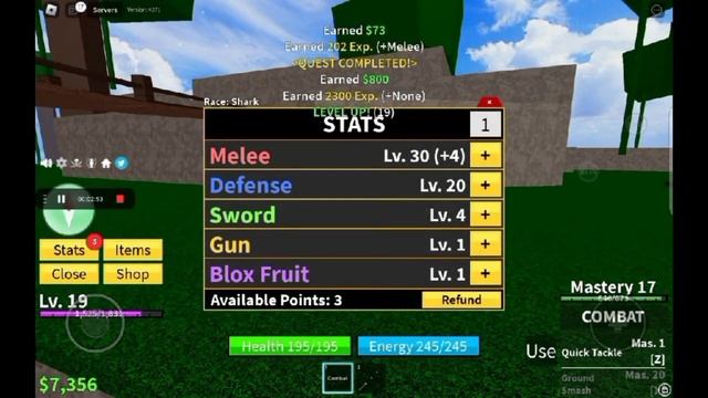 Как играть в Блокс фрутс? BLOX FRUIT/Часть 3! Roblox смотреть онлайн