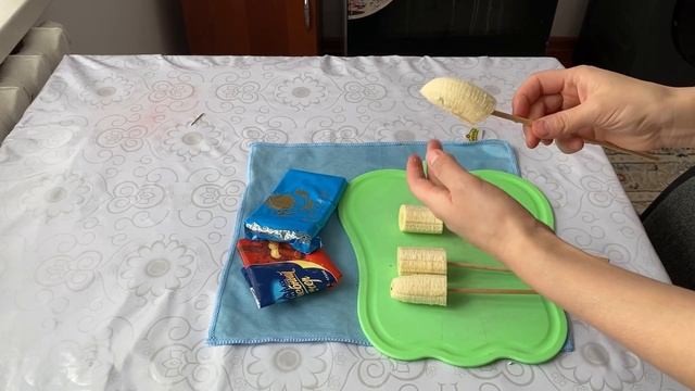 Бананы в шоколаде.Ерекше жемістен десерт.Қазақша рецепт.