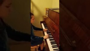 Нини Наджарян, И С Бах, 2 х голосная Инвенция N 6, ми мажор
