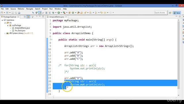 Java Class 13 -  ArrayList
