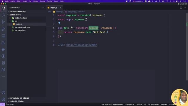 Criando o Primeiro App | Curso Básico Node.js | Aula #05 | Javascript 2022