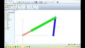 Построение модели четырехзвенного механизма в MSC.ADAMS