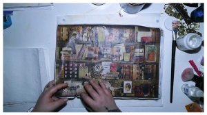 #247 Vintage suitcase, decoupage, tutorial