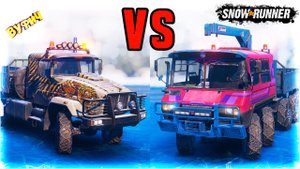 Тайга vs Бандит | Что лучше?  SnowRunner [Обзор всех машин]