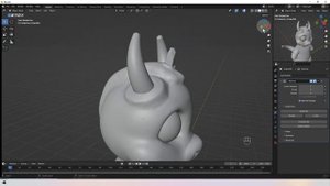 Скульптинг, камни, рога| Blender 3D | Дракоша #3