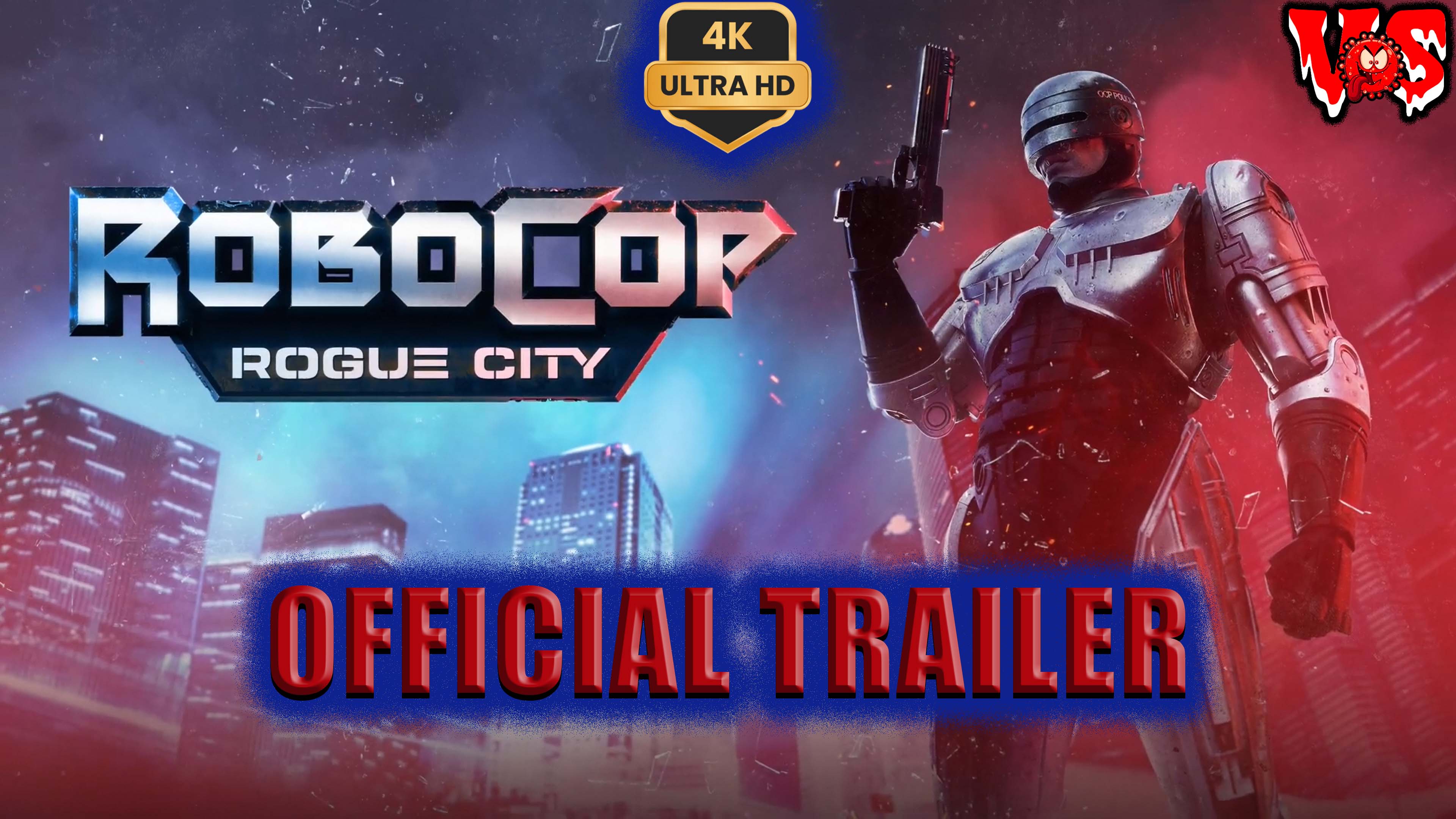 RoboCop Rogue City ➤ Официальный трейлер 💥4K-UHD💥
