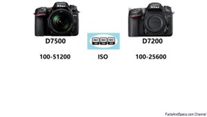 Nikon D7500 vs Nikon D7200