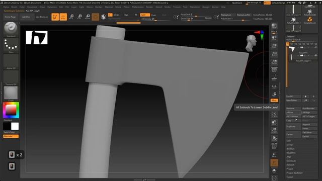 Игровая модель топора в 3Ds Max для начинающих | Весь пайплайн по шагам от А до Я смотреть онлайн