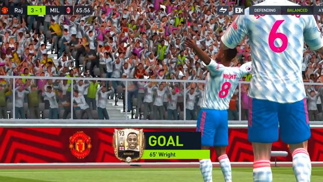Manchester United vs Milan  Fifa 23 Mobile gameplay fifamobile fifa23