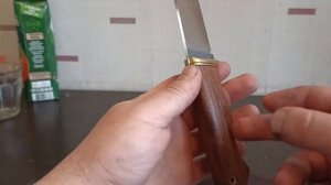 Сталь N690 ТО С. Бурова. Рукоять Палисандр