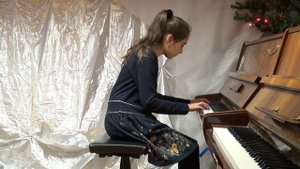 Евгения Зозуля. 10 лет. 2 кл. Канеда Бин. Спокойная ночь осенью.