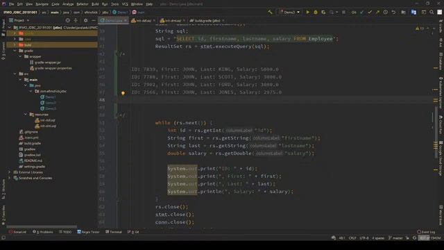 JDBC. ИТМО Веб-программирование. 2020 10 09 смотреть онлайн