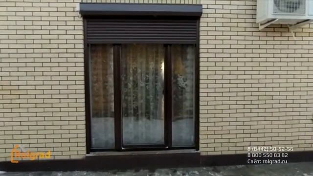 Рольставни с электроприводом