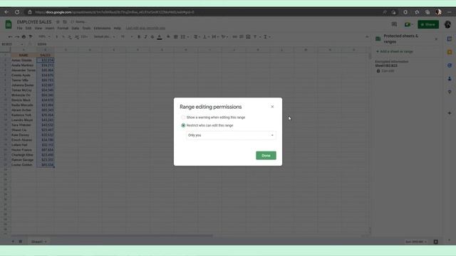 Mastering Google Sheets: Learn How to Lock Cells and Sheets like a Pro!