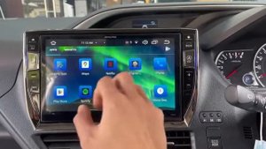 Toyota Voxy Original Alpine EX-10V Upgrade Dynavin DMI Android System