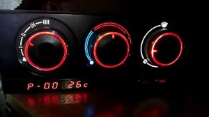 Audi 80 электронное управление печкой  Test 3