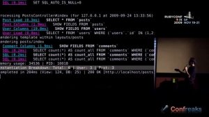 RubyConf 2009 - On the Edge of Rails Performance by: Gregg Pollack
