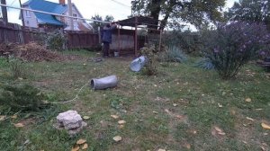 ВОЛЬЕР для собаки Западно-Сибирской ЛАЙКИ!Часть 1