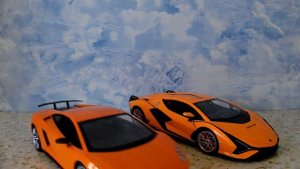 Детский мир - Машины на РУ Rastar Lamborghini Sian в М1:14 и Mobicaro Lamborghini LP570 в М1:14