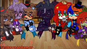 FNAF leaders stuck in a room for 24 hours || Gacha Club || FNAF