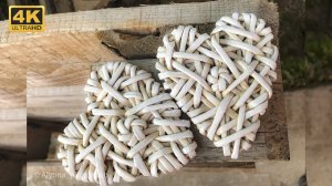 Сердечко с цветочком Сакуры.